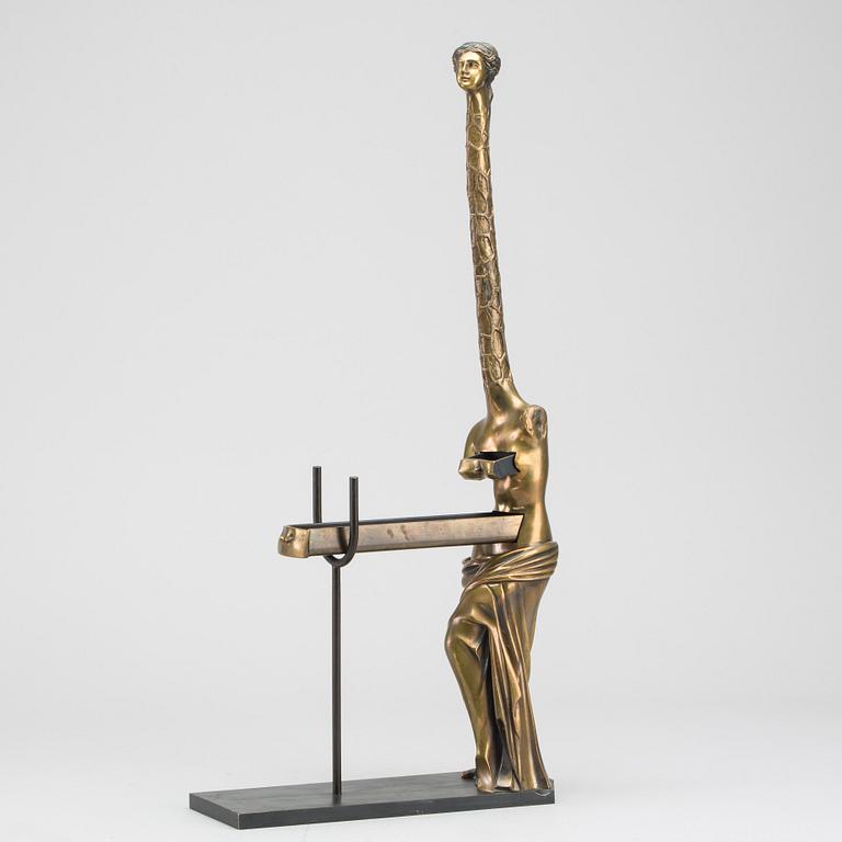 SALVADOR DALÍ, sculpture, bronze. Signed and numbered 1425/1500. Venturi Arte, Bologna
Edition Euro Art, Wien.