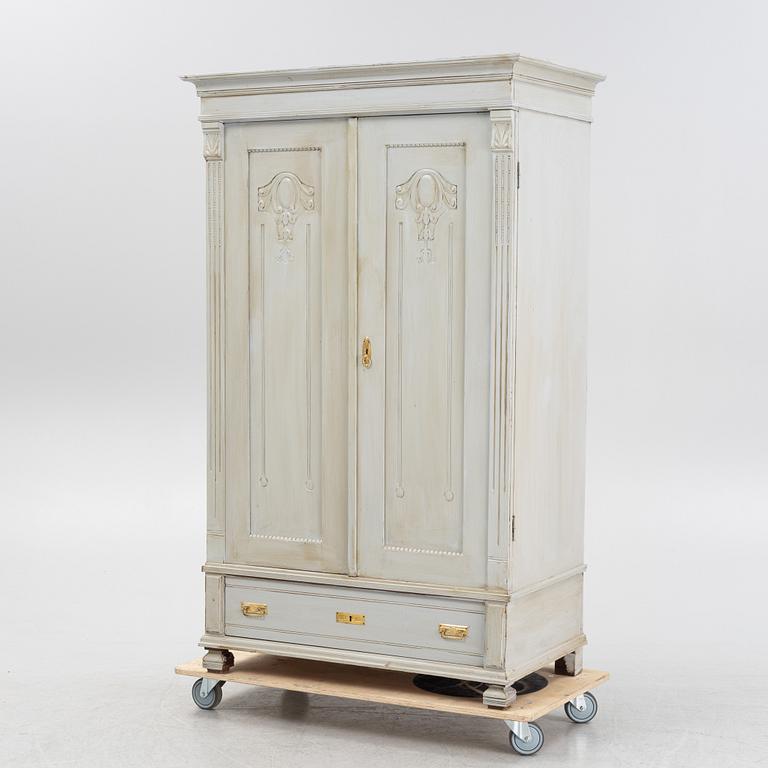 A painted cabinet, early 20th Century.