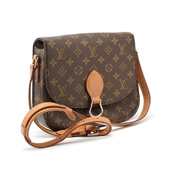 429. LOUIS VUITTON, a monogram canvas shoulder strap bag, "Saint Cloud".