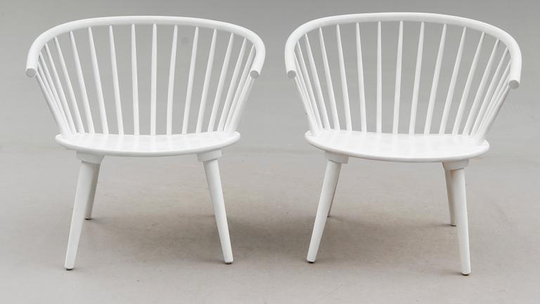 KARMSTOLAR, 1 par, "Eker", Gillis Lundgren, IKEA, 1960-tal.