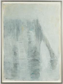 Ruben Heleander, gouache, signed.