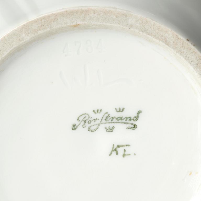 Waldemar Lindström, & Karl Lindström (1865-1956), a porcelain vase, Rörstrand, ca. 1900.