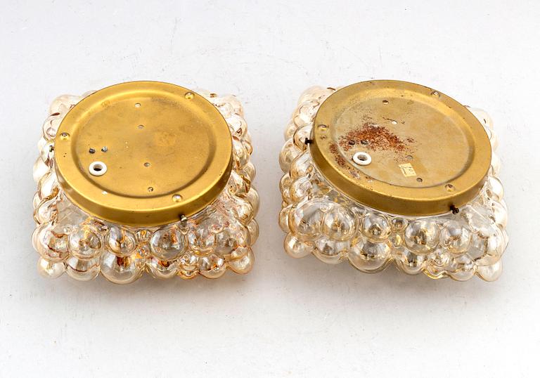 HELENA TYNELL, A pair of pendants for Glashütte Limburg, alter part of the 20th century.