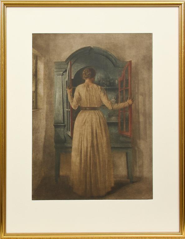 PETER ILSTED, mezzotint, ej sign.