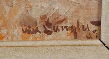 ALEXANDER LANGLET, olja på duk, signerad.