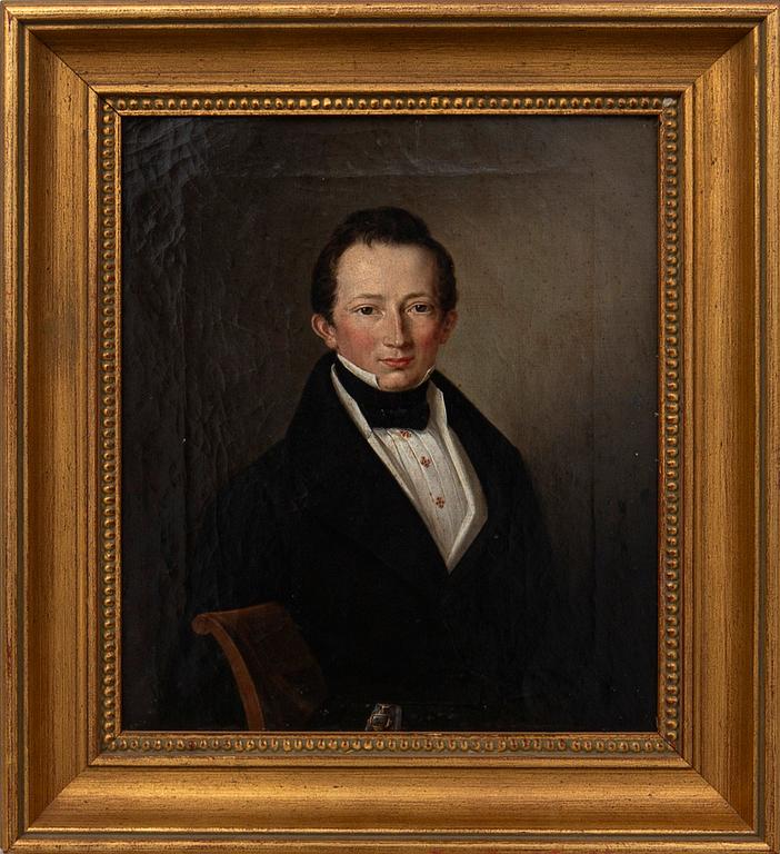 P. Kayatz, troligen, porträtt på minister von. Engelhardt, Ryssland, 1837(?).