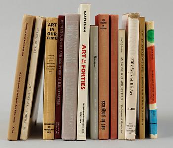 BÖCKER samt KATALOGER, 13 st, Museum of Modern Art, New York.