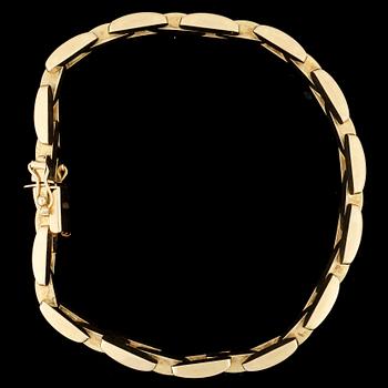 ARMBAND, 18k guld. Vikt 21,6g.
