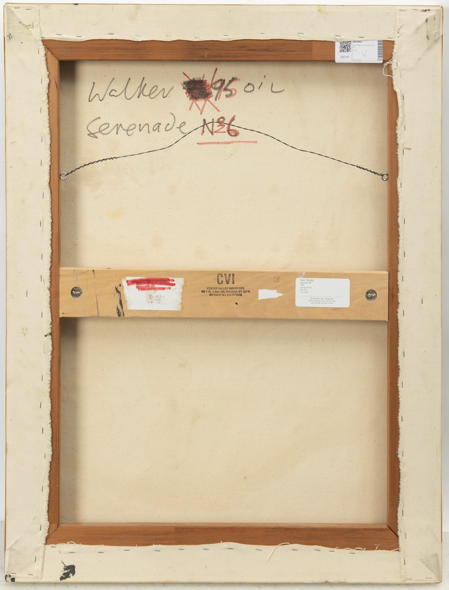 John Walker, "Serenade No 26".