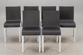 STOLAR, 6 st. Maarten Van Severen för Vitra. .03.