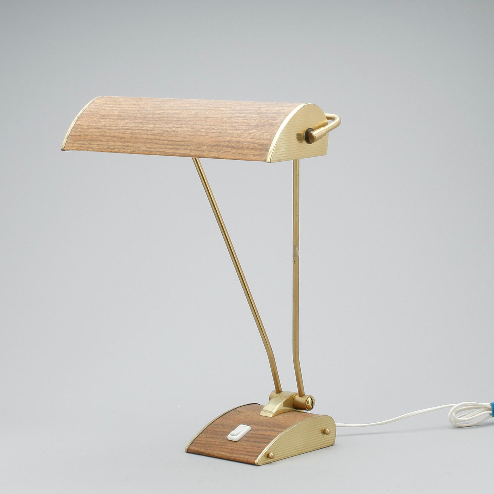 BORDSLAMPA, Eileen Grey för Jumo, Frankrike, 1950-tal.