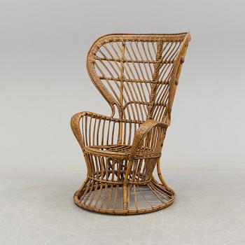 GIO PONTI, fåtölj, Bonacina, Italien, 1950-tal.