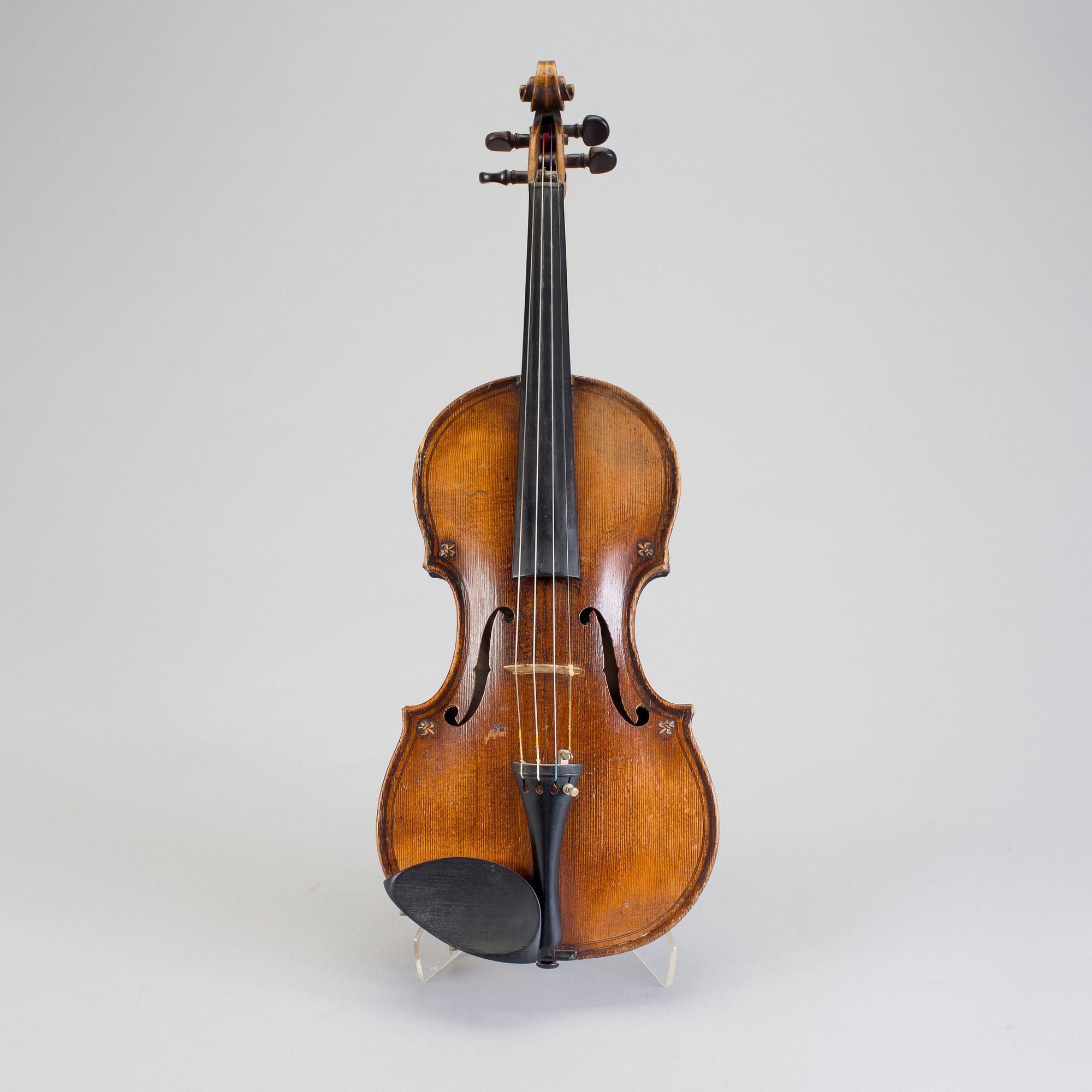 A French Violin circa 1870 school of Derazey after Maggini. Bukowskis