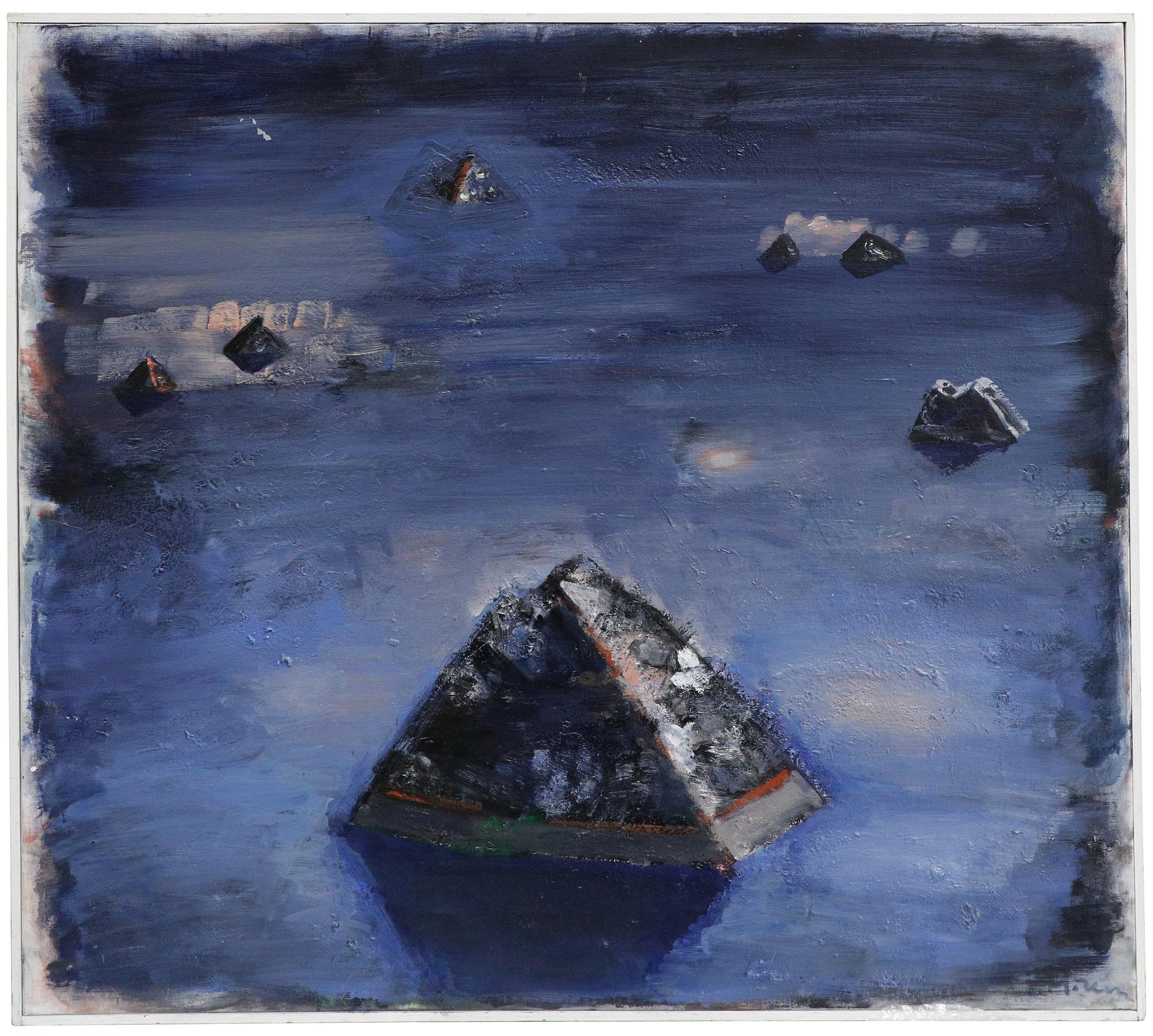 Ingegerd Möller, oil on canvas. Signed.
