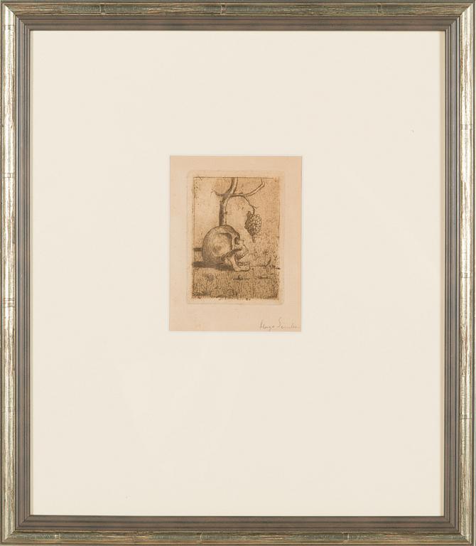 Hugo Simberg, "Post Festum".