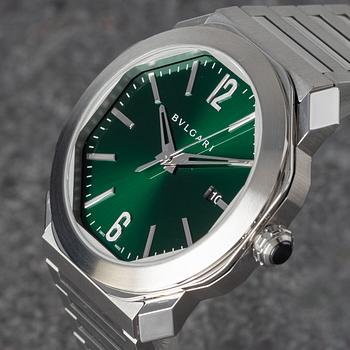 Bulgari, Octo Roma, "Green Dial”, "MEA Market", ca 2021.