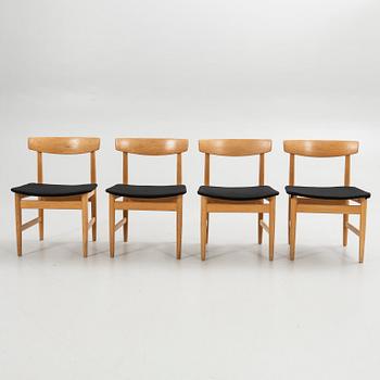 Børge Mogensen, Stolar, 4 st, "Öresund", Karl Andersson & Söner, 1900-talets andra hälft.