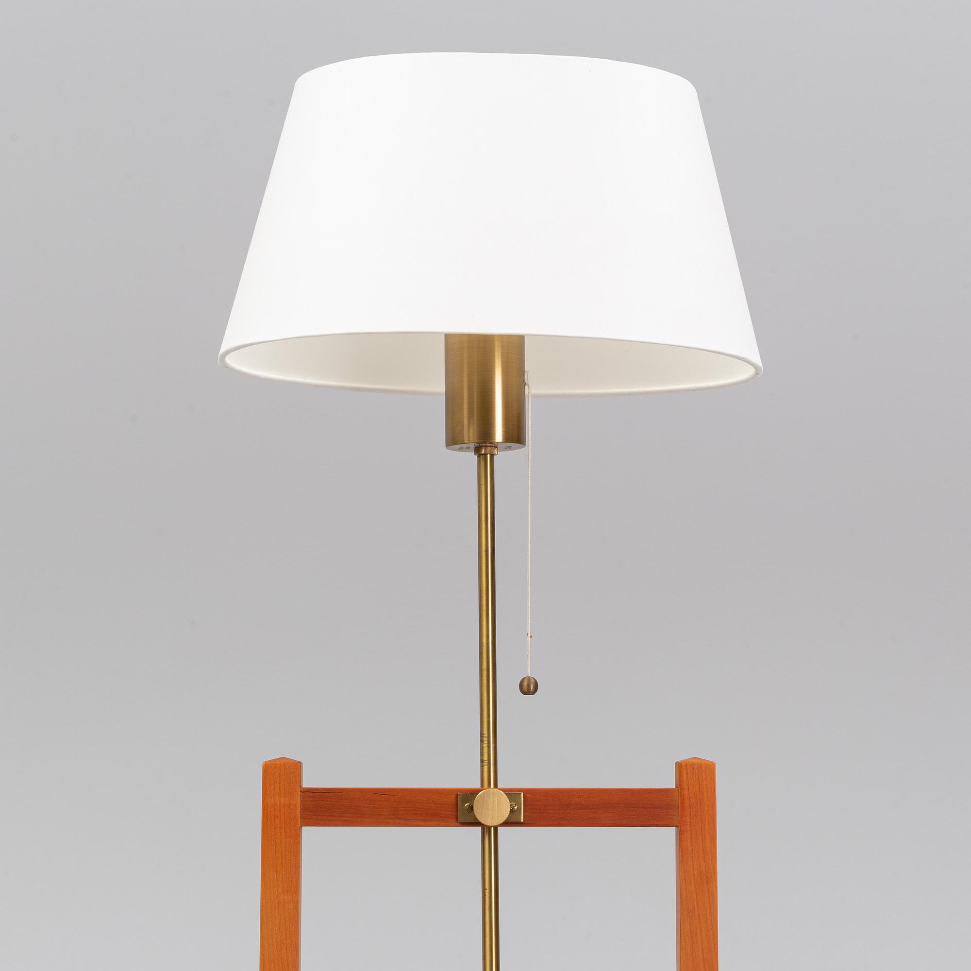 Josef Frank, golvlampa, "kryckan", model 2548, Firma Svenskt Tenn, formgiven 1952.