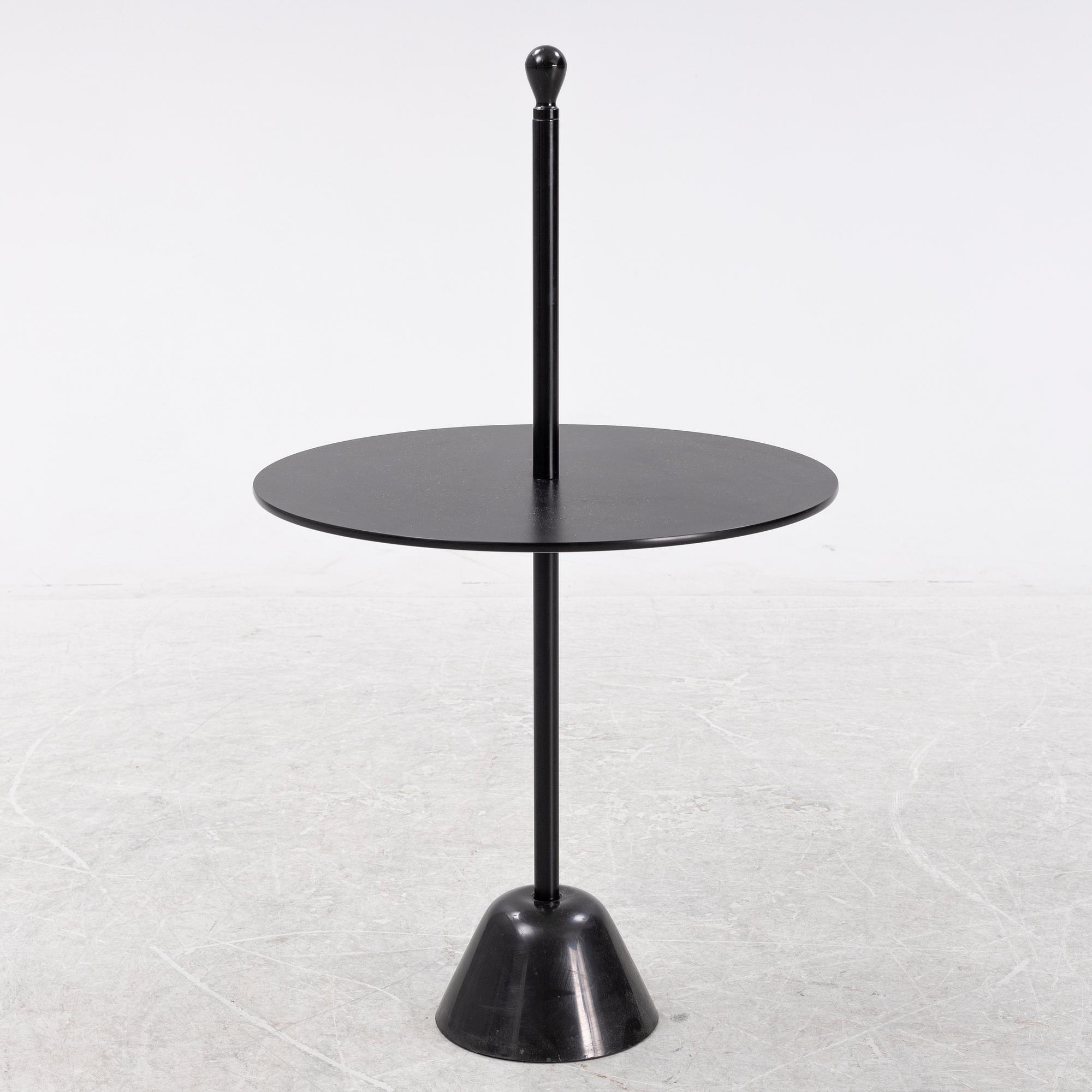 Achille Castiglioni, a 'Servomuto' side table, Zanotta, designed in 1974.