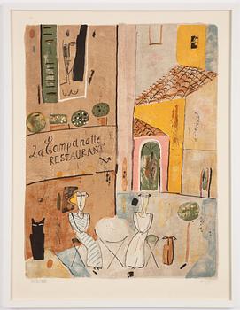 Madeleine Pyk, "Restaurant La Campanette".