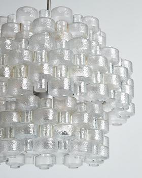 Gert Nyström, a pair of "Festival" chandeliers, Fagerhult, 1960s-70s.