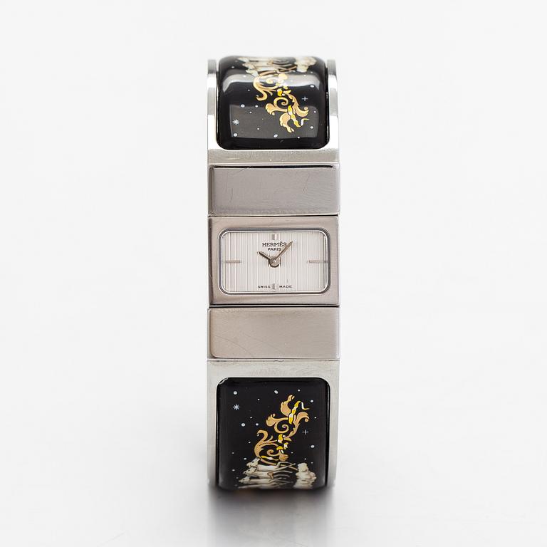Hermès, wristwatch, 19 mm.
