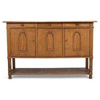 WERNER WEST, a mid-1920's sideboard  for Oy Stockmann Ab, Keravan puusepäntehdas.