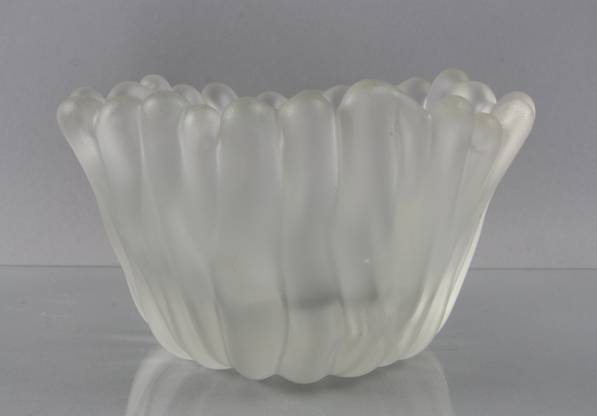 SKÅL, glas, "Jäkälä", Tapio Wirkkala, Iittala, Finland.