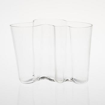 VAS, glas, "Savoy" signerad Alvar Aalto 3030, 1970-tal.