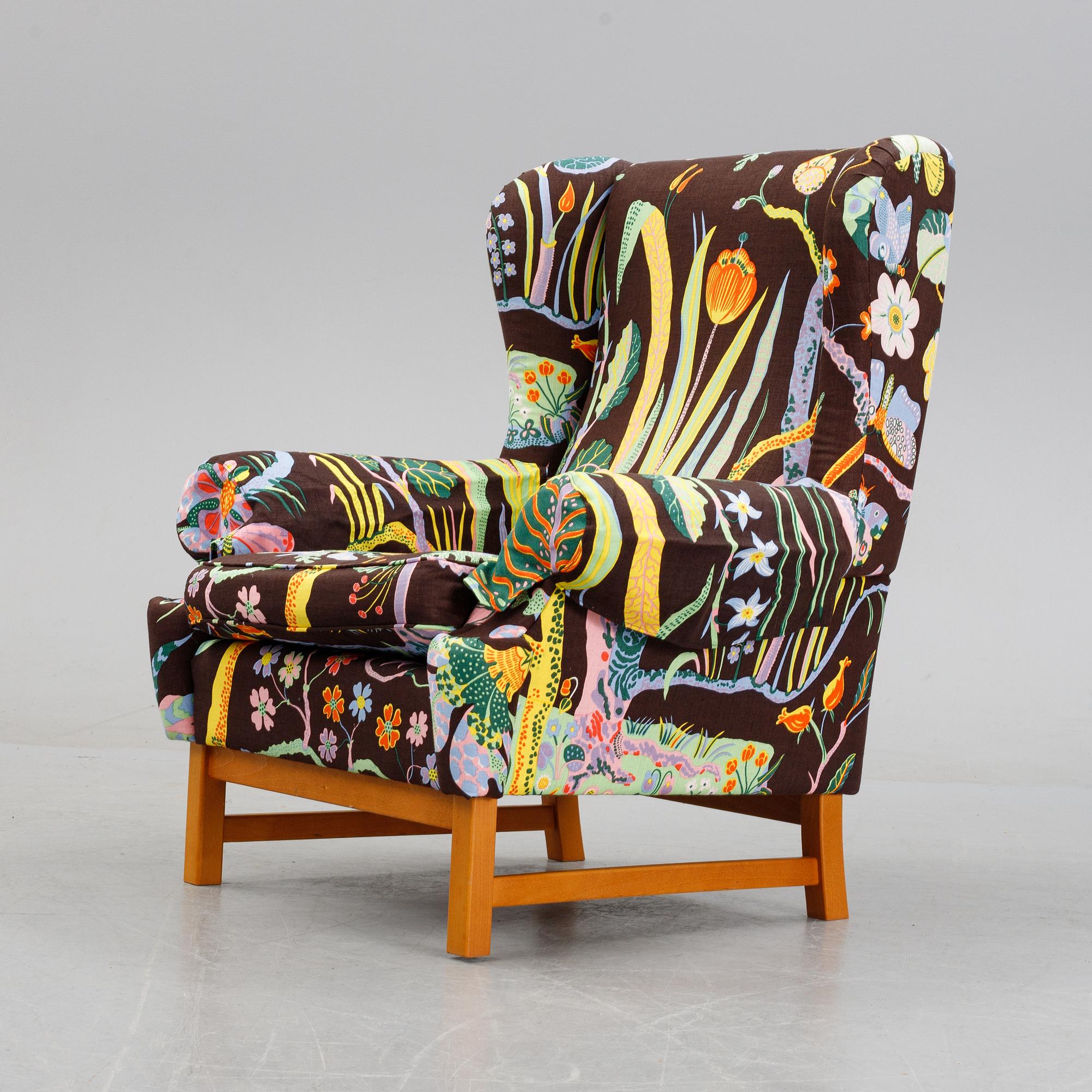 Ragnar Hellsén, an 'Oxford' armchair, Firma Svenskt Tenn/Stjernmöbler ...