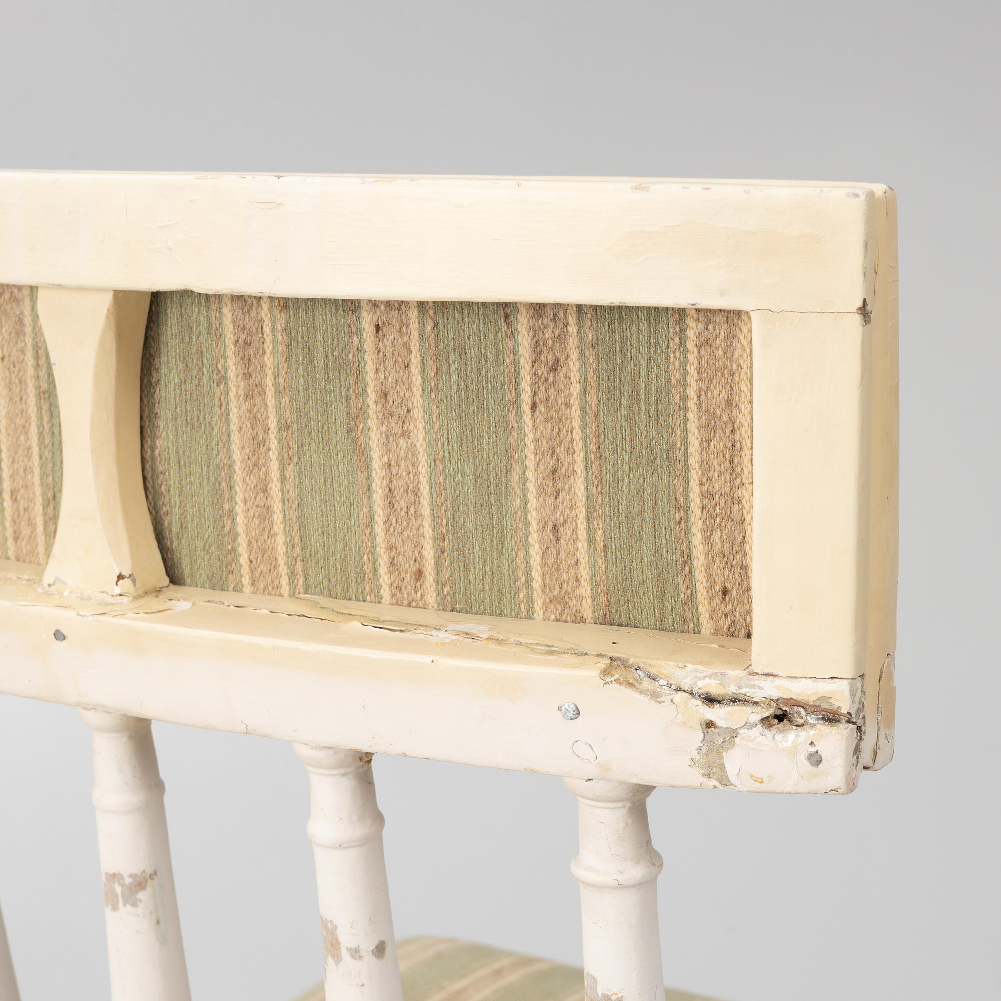 Chairs, 12 pcs, Gustavian, circa 1800.