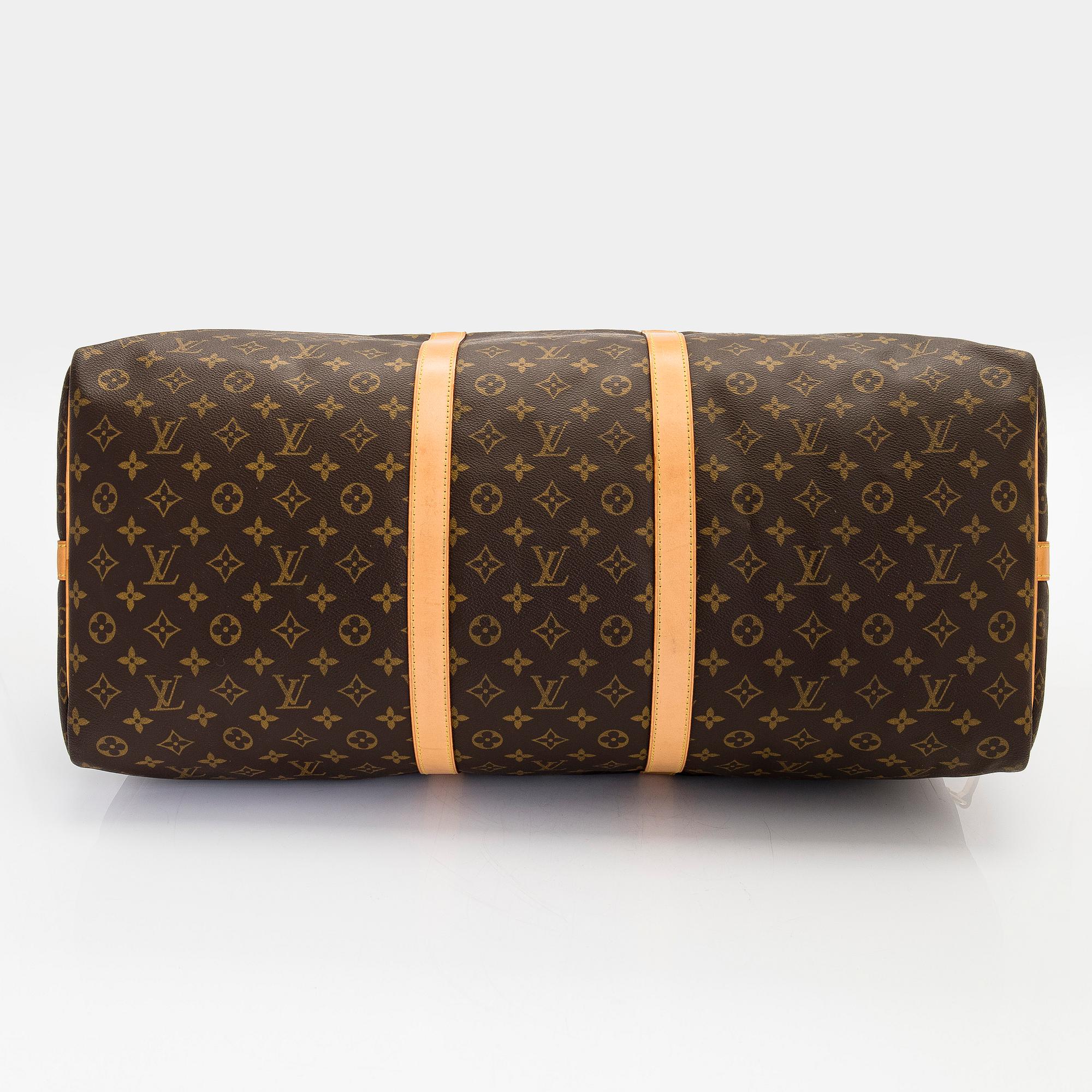 Louis Vuitton, a Monogram Canvas 'Keepall 60 Bandoulière' weekendbag.