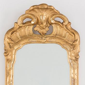 A rococo mirror.