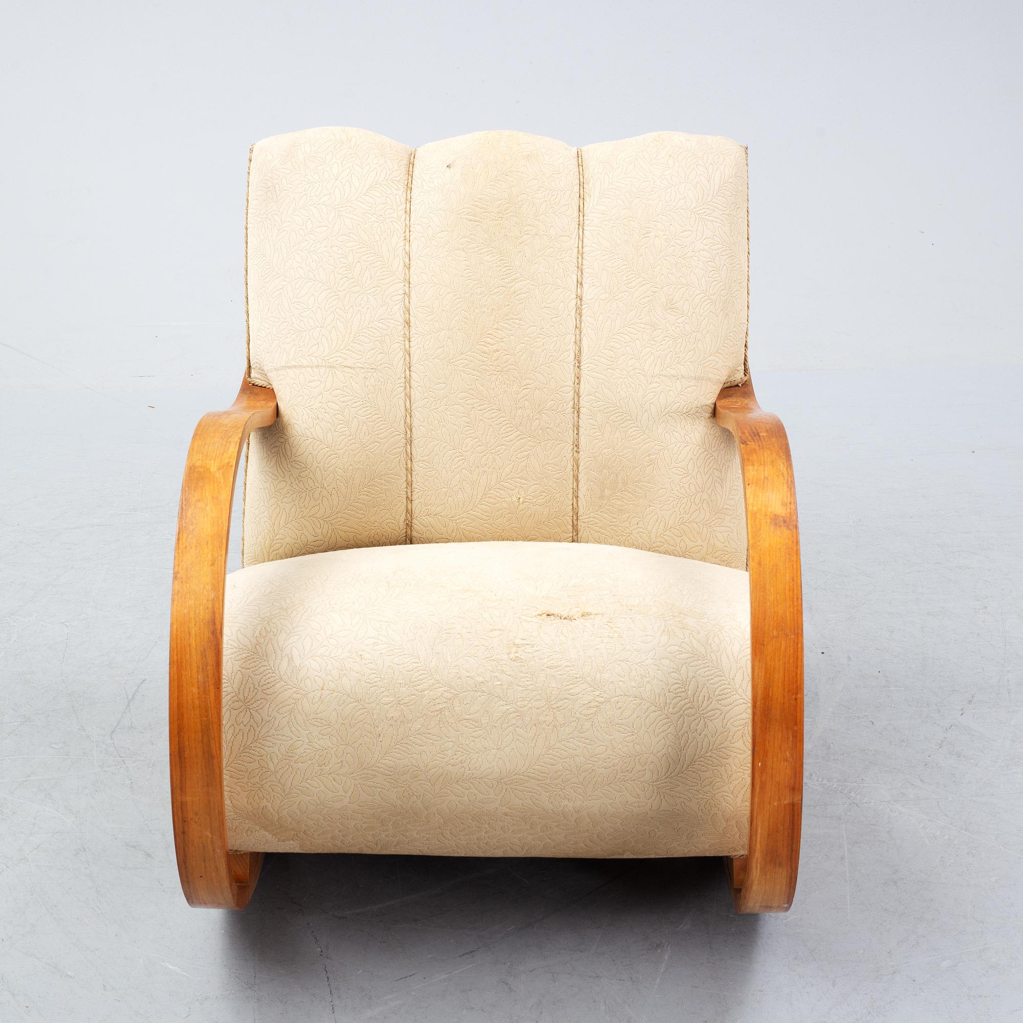 A rocking chair, Swedish Modern, probably 1940's.