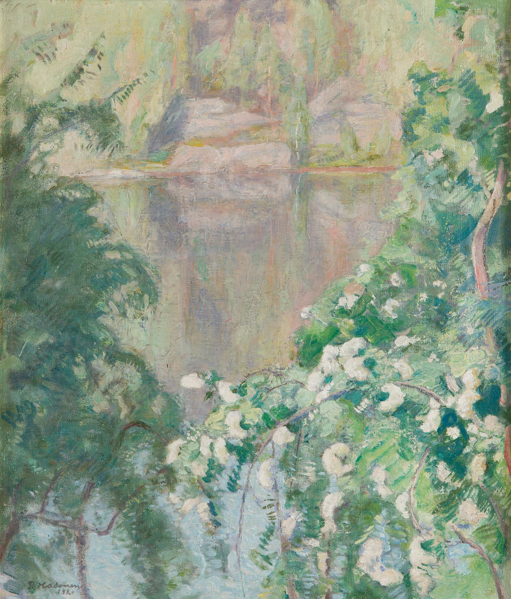 Pekka Halonen, Verdure by the Shoreline.