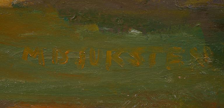 MAGNUS BJURSTEN, olja på duk, signerad.