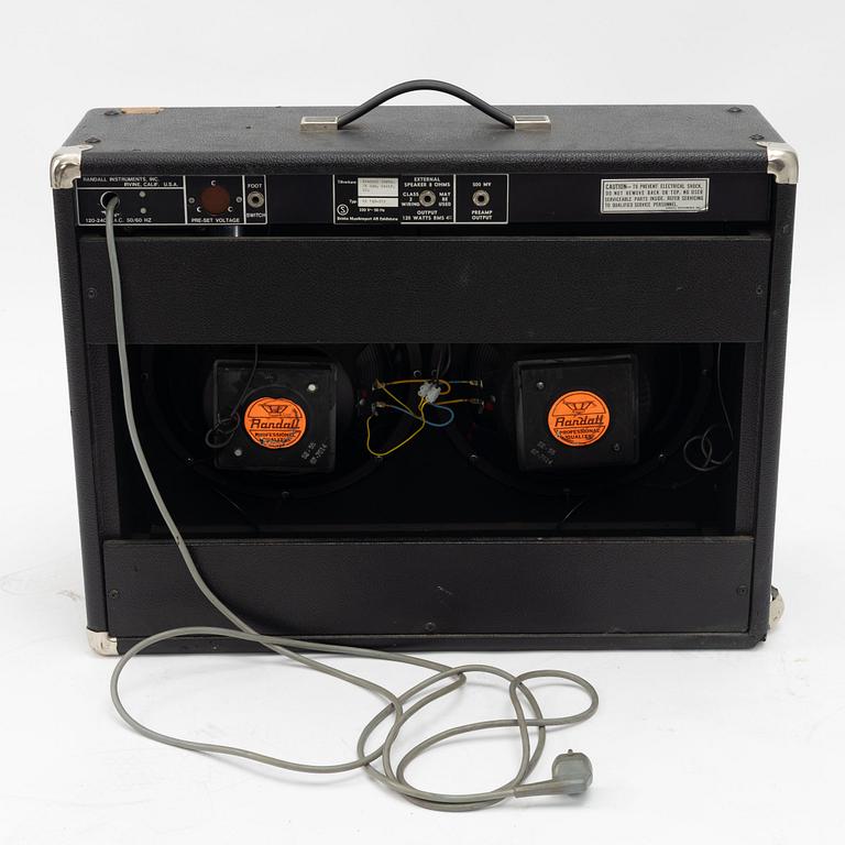 Randall, "Commander II", "RG-120-212", guitar amplifier, 1970s, USA.