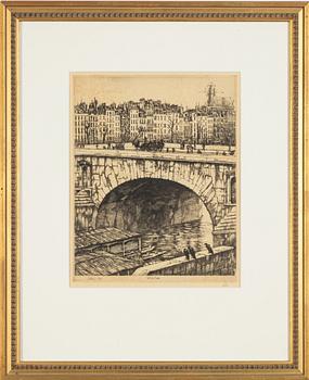 Axel Fridell, "Le Pont Marie".