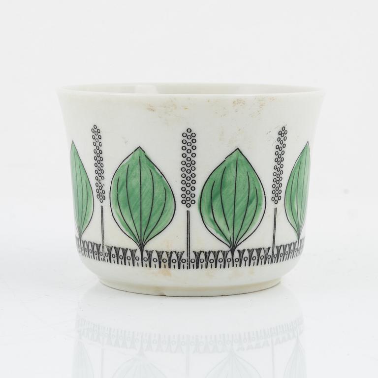 Four porcelain pieces, including 'Furuvik', Upsala Ekeby.