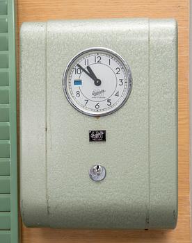 STÄMPELKLOCKA, Eriksson, omkring 1900-talets mitt.