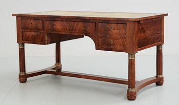 A French Empire first half 19th century writing table.