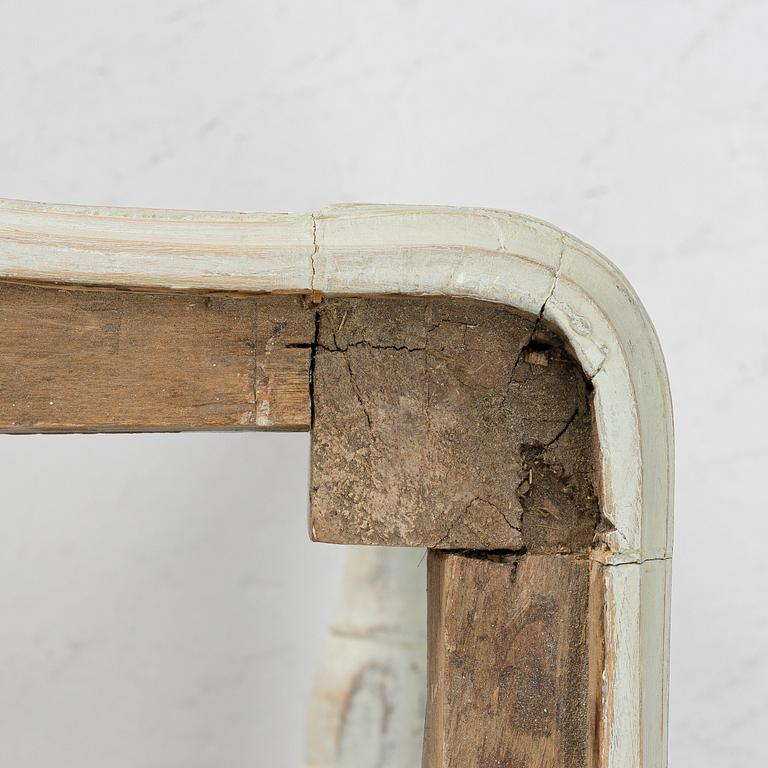 A Gustavian chair, end of the 18th century.