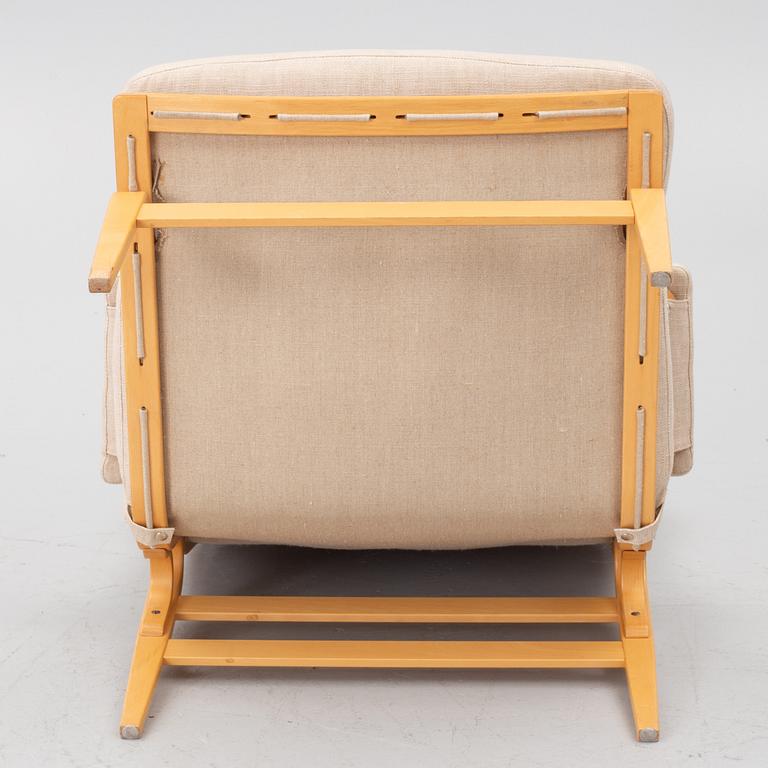 Bruno Mathsson, Armchair 'Ingrid', Dux, late 20th century.