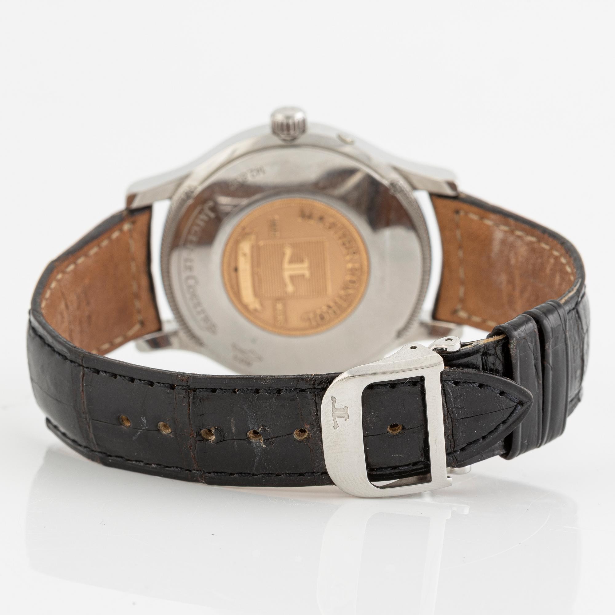 Jaeger-LeCoultre, Master Control Geographic, wristwatch, 38 mm.