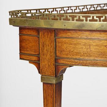 A late Gustavians corner-table attributed to A. Lundelius (master in Stockholm 1778-1823).