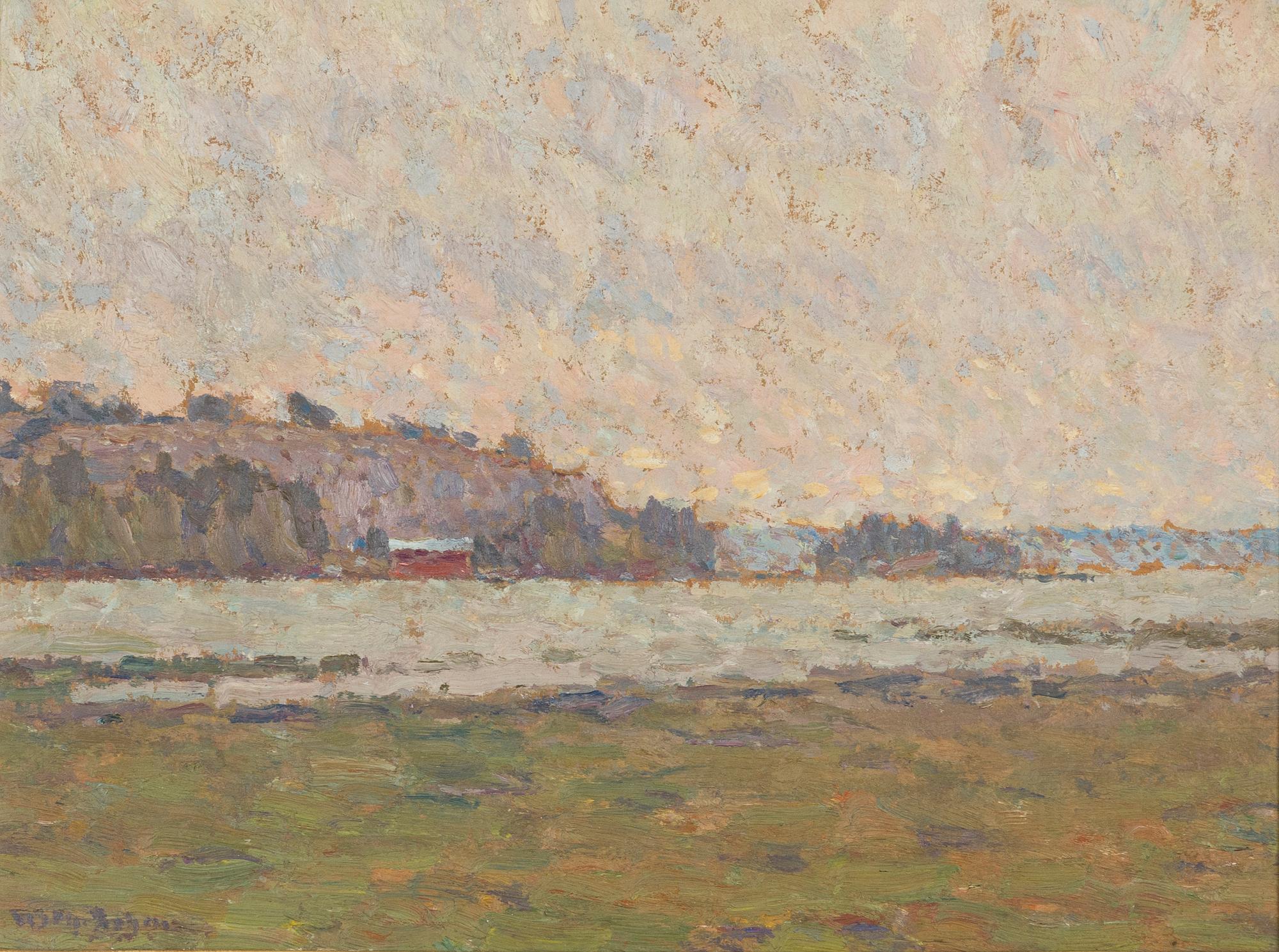 Wilhelm Behm, Strandlandskap.