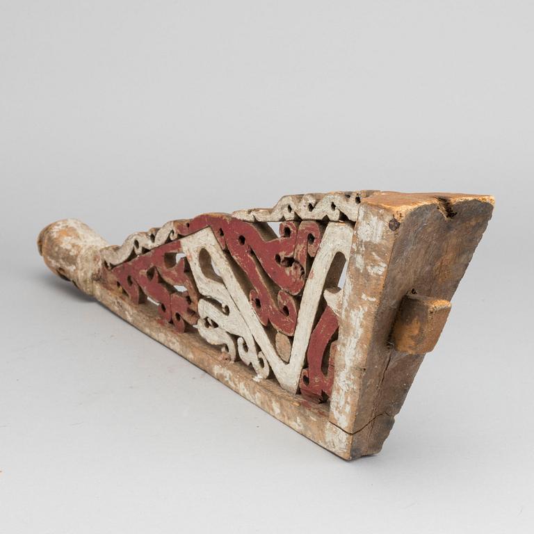 A prow decoration piece, Indonesia.