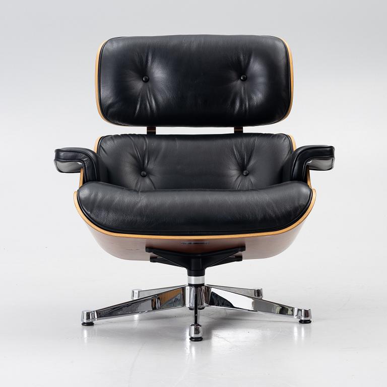 Charles & Ray Eames, fåtölj, "Lounge Chair", Vitra, 2000-tal.