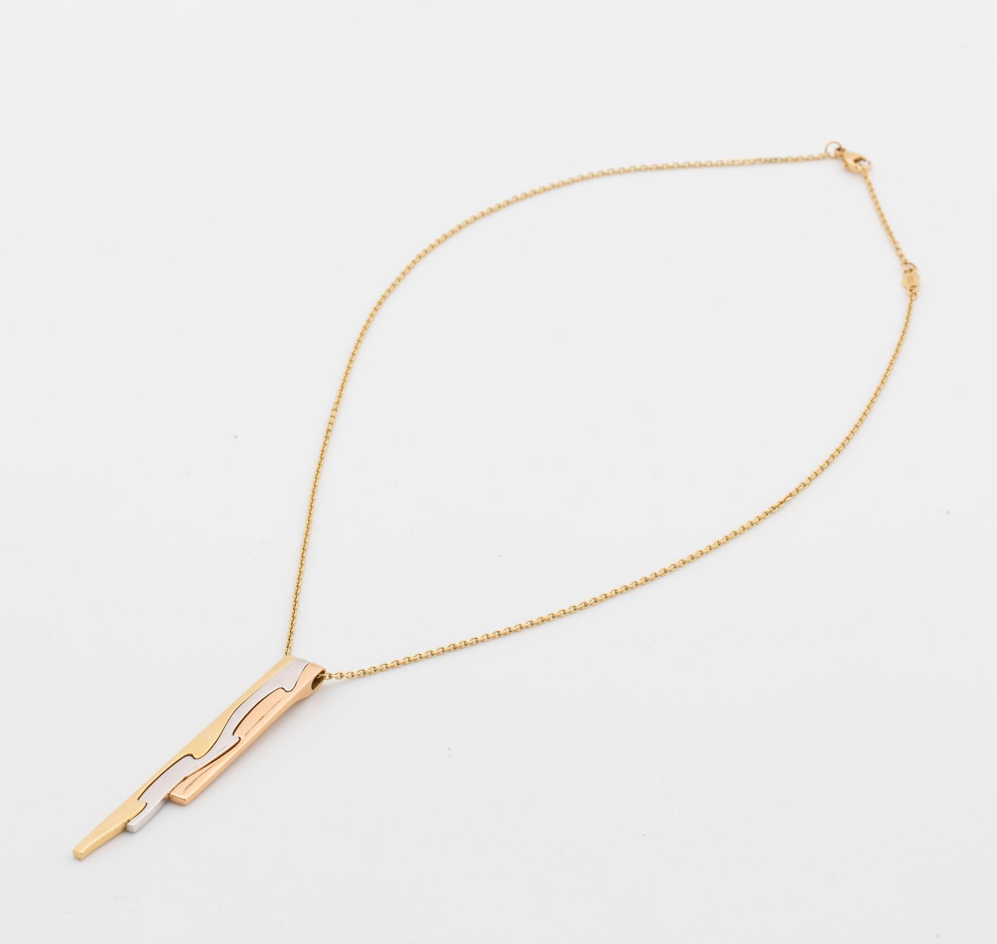 GEORG JENSEN, "Fusion", necklace with pendant.