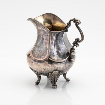 Kanna, silver, G.T.F., Stockholm, 1856.